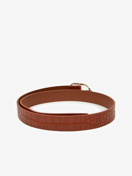 Orsay ORSAY barna női öv krokodil mintával