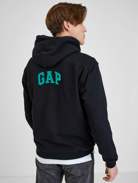 GAP Kapucnis pulóver logóval GAP