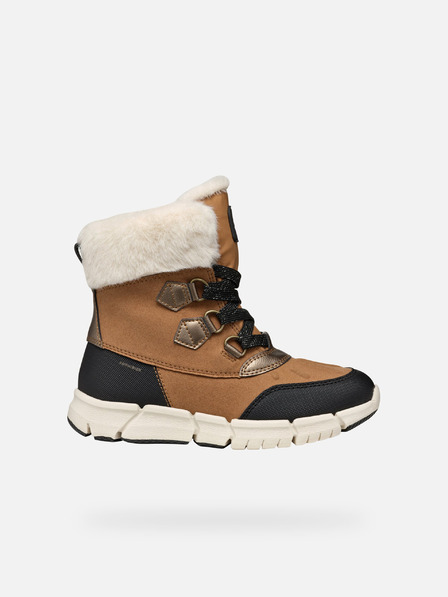 Geox Világosbarna lány Geox Flexyper AB bokacipő