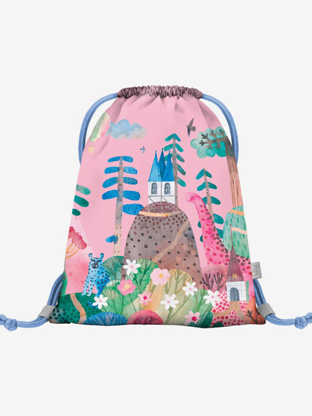 BAAGL Rózsaszín óvodai táska Baagl Tündérmese