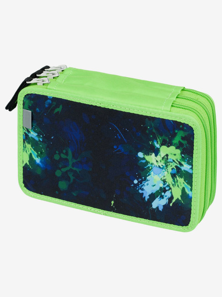 BAAGL Zöld iskolai tolltartó háromszintes Baagl Football Player