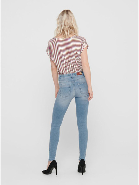 ONLY Kék skinny fit cropped farmer ONLY Blush