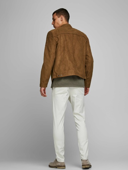 Jack & Jones Barna Jack & Jones Rocky szarvasbőr kabát