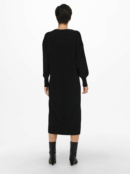 ONLY Fekete pulóver midi ONLY New Tessa fekete pulóver midi