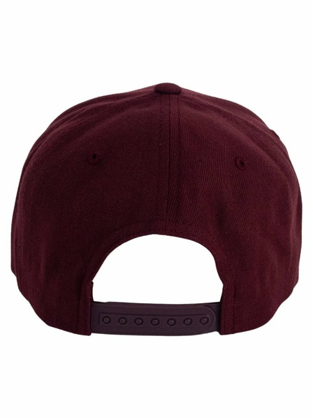 Meatfly Meatfly baseball sapka Hornet Snapback Black Round/Maroon | Fekete | Méret