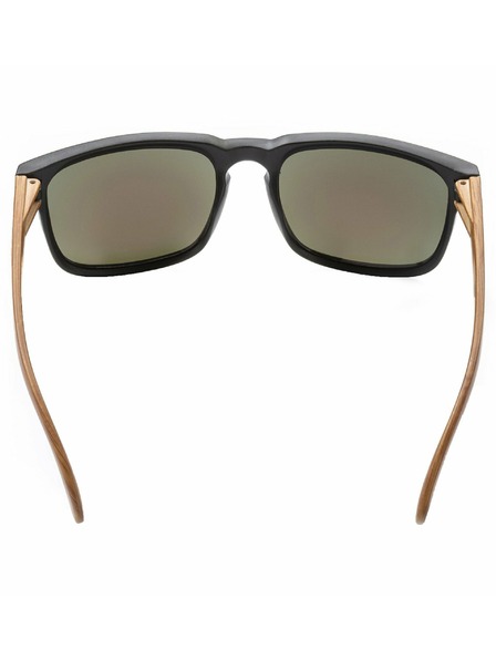 Meatfly Meatfly napszemüveg Memphis Black / Wood | Narancssárga | Méret