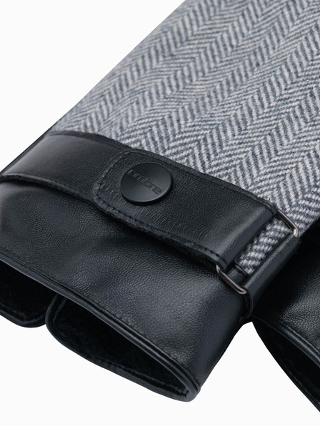 Ombre Clothing Férfi elegáns gyapjúkeverék kesztyű Ombre Ruházat