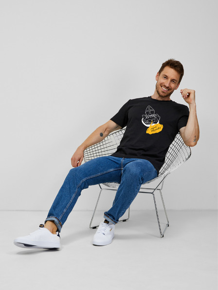 ZOOT.Original Fekete ZOOT.Original Vejce Benedikt férfi póló