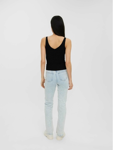 Vero Moda Fekete bordázott alaptartozék felső VERO MODA Glory