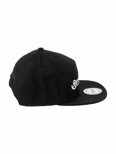 Meatfly Meatfly baseball sapka Creeper 6 Panel Snapback Fekete / Fehér Logo | Fekete | Méret