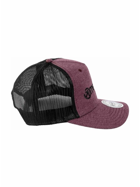 Meatfly Meatfly baseball sapka Horton Trucker Bordó / Fekete Logo | Fekete | Méret
