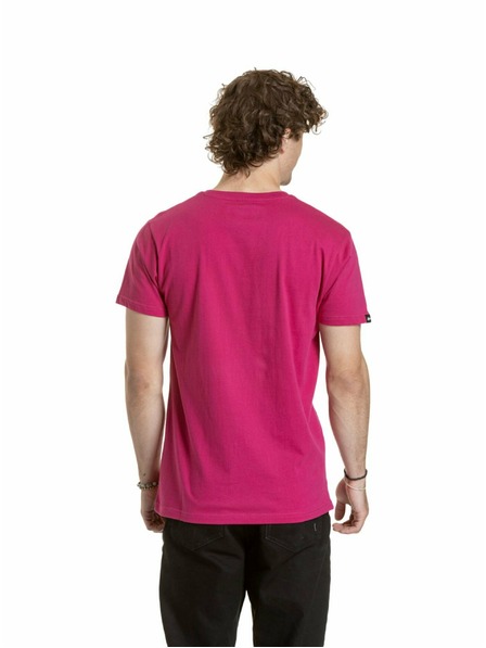 Meatfly Meatfly férfi póló Csíkos Logo Sötét Ibolya