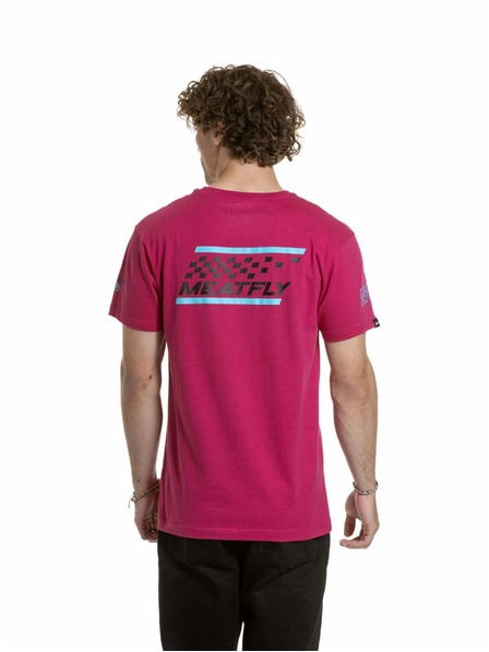 Meatfly Meatfly férfi póló Furious Dark Violet