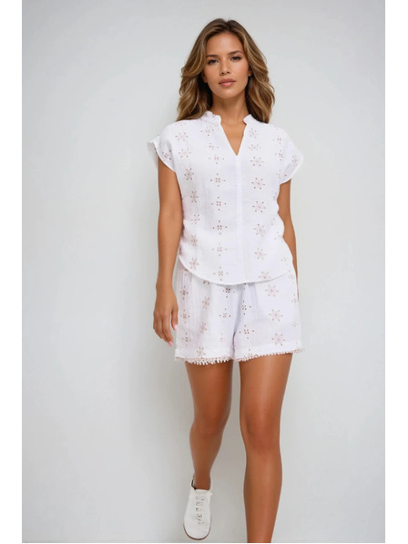 Moodo Moodo női rövidnadrág - fehér