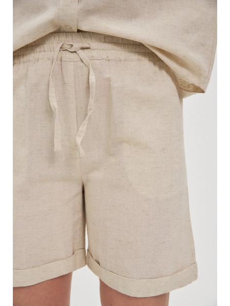 Moodo Moodo női rövidnadrág - bézs