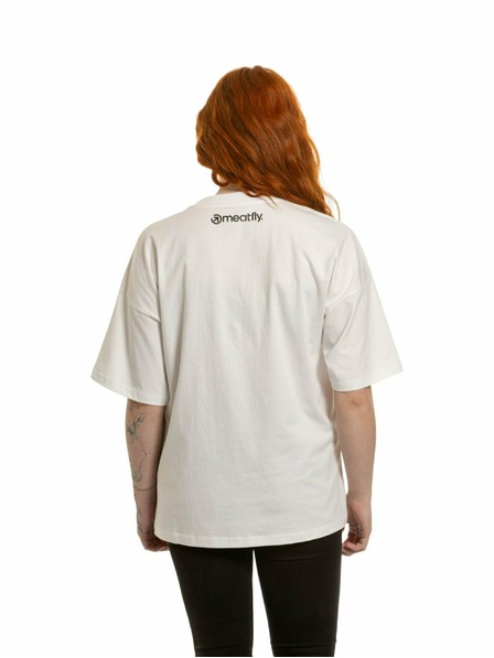Meatfly Meatfly női póló Vexey White Flowers