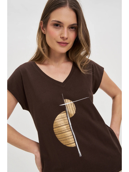 Moodo Moodo női pamut póló