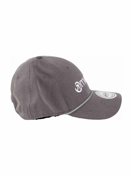 Meatfly Meatfly baseball sapka Gaten Flexfit Grey / White Logo | Szürke | Méret