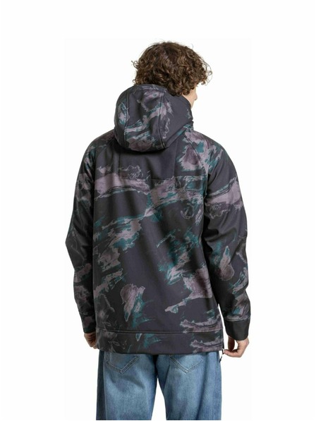 Meatfly Meatfly férfi softshell kabát Jax Mossy Botanical |