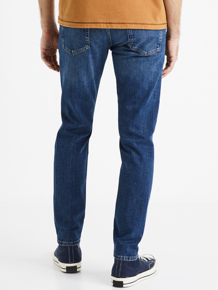 Celio Kék férfi slim fit farmer Celio Dostroy2