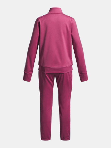 Under Armour Lány szett Under Armour UA Knit Track Suit-RED