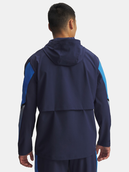 Under Armour Férfi dzseki Under Armour UA Velociti Storm Hooded Jkt-BLU