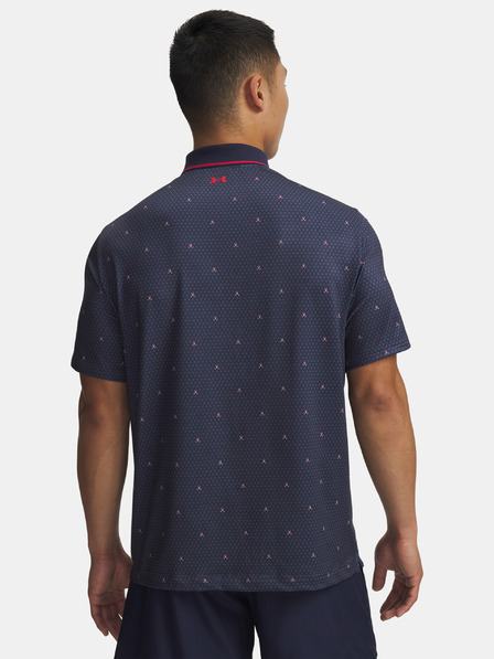 Under Armour Férfi póló Under Armour UA Drive Warning Polo-BLU