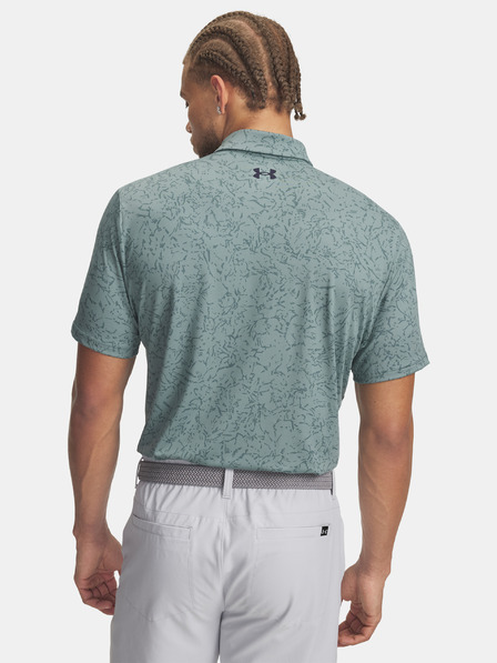 Under Armour Férfi póló Under Armour UA Playoff 3.0 Printed Polo-GRN