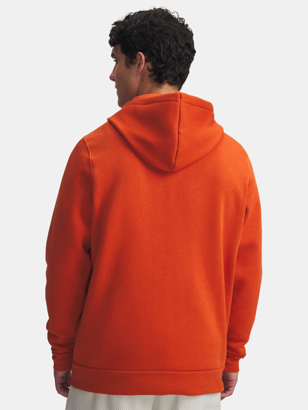 Under Armour Férfi felső Under Armour UA Icon Fleece FZ Hood-ORG