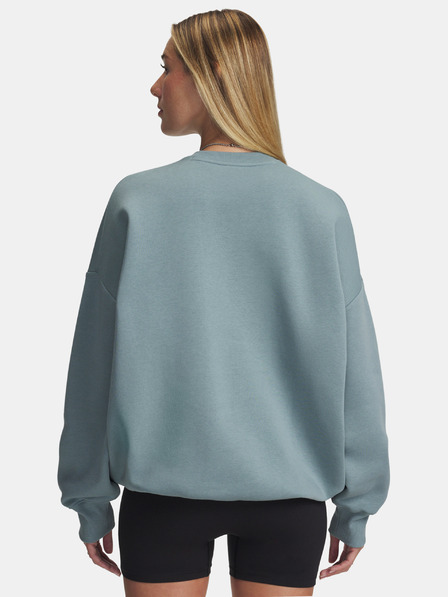 Under Armour Női felső Under Armour Rival Flc OS Varsity Crew-GRN