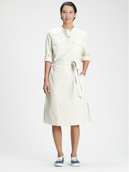 GAP Corduroy midi ruha GAP