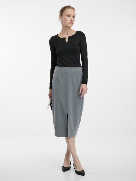 Orsay Fekete hosszú ujjú női felső ORSAY