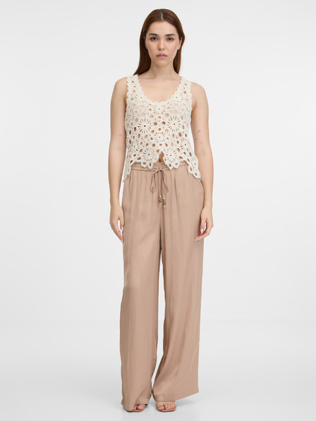 Orsay ORSAY bézs női széles nadrág