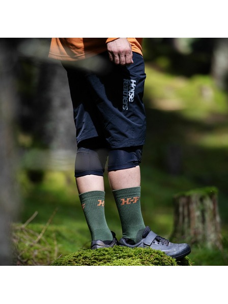 Horsefeathers Kerékpáros rövidnadrág Stoker - fekete HORSEFEATHERS