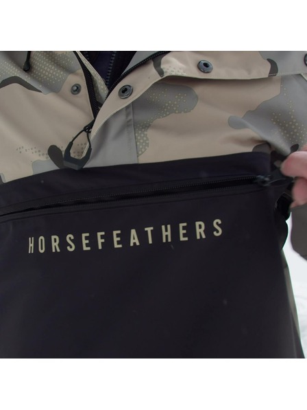 Horsefeathers Donnie Horsefeathers kabát - fekete