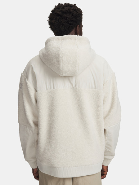 Under Armour Férfi felső Under Armour UA High Pile Fleece FZ-WHT