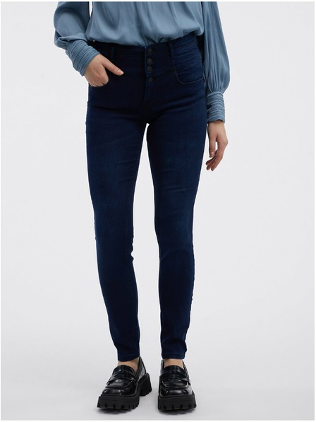 Orsay ORSAY sötétkék skinny fit női farmer