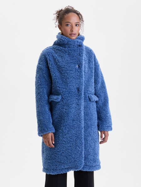 Orsay Kék női műszőrme kabát ORSAY