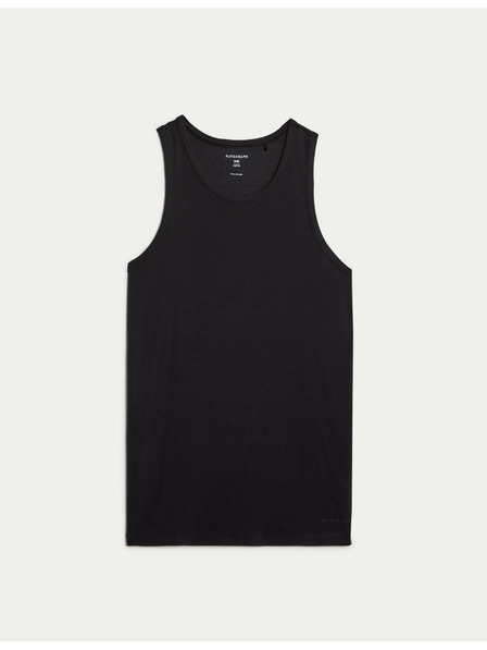 Marks & Spencer Supima® pamutból és modálból készült, ujjatlan tank top Marks & Spencer fekete