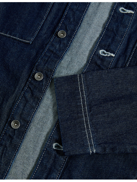 Marks & Spencer Farmer ing, tiszta pamutból (6–16 éves) Marks & Spencer sötétkék