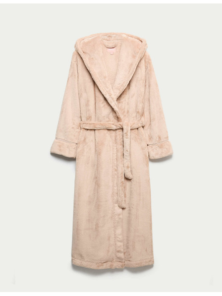 Marks & Spencer Marks & Spencer kapucnis polár köntös bézs