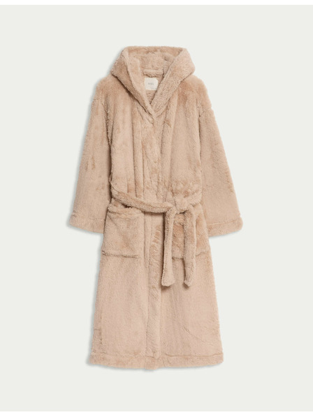 Marks & Spencer Kapucnis fürdőköpeny Marks & Spencer törtfehér