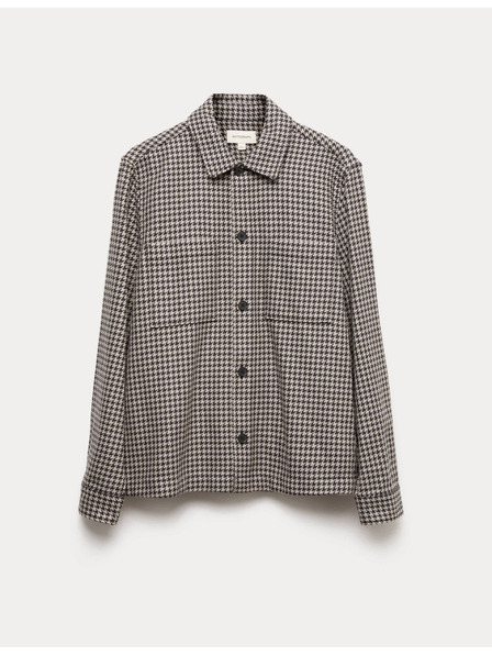 Marks & Spencer Marks & Spencer pepita mintás tiszta pamuting szürke