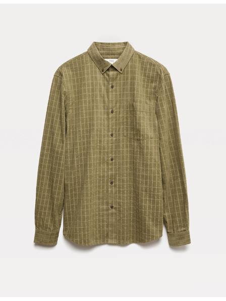 Marks & Spencer Marks & Spencer kordbársony ing zöld