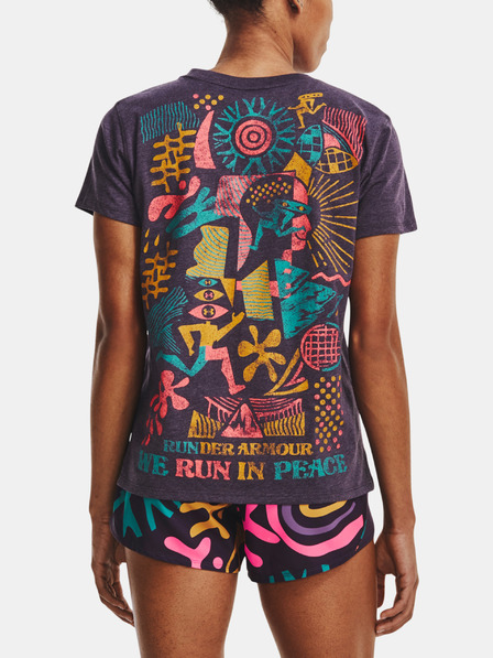 Under Armour Női póló Under Armour UA Run In Peace SS Tee
