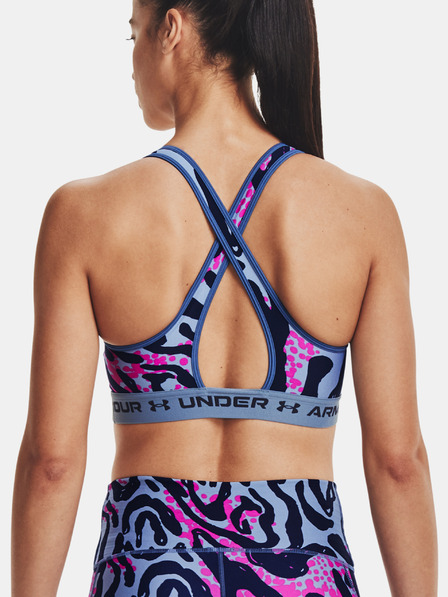 Under Armour Női melltartó Under Armour Crossback Mid Print