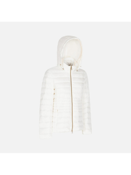 Geox Fehér női steppelt kabát Geox Jaysen