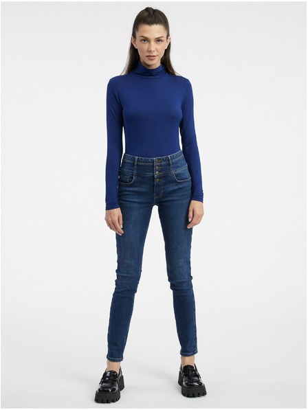 Orsay Sötétkék női garbó póló ORSAY