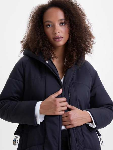 Orsay ORSAY fekete női steppelt kabát