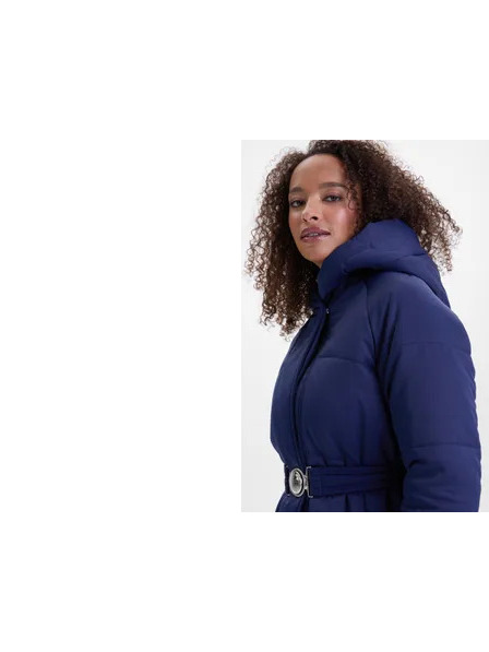 Orsay Sötétkék női steppelt kabát ORSAY